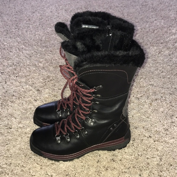 merrell insulated waterproof leather comfort boots